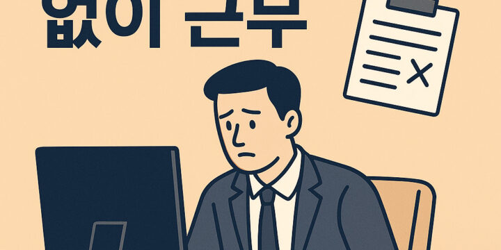 근로계약서 없이 근무 시 꼭 알아야 하는 노동법 핵심 포인트